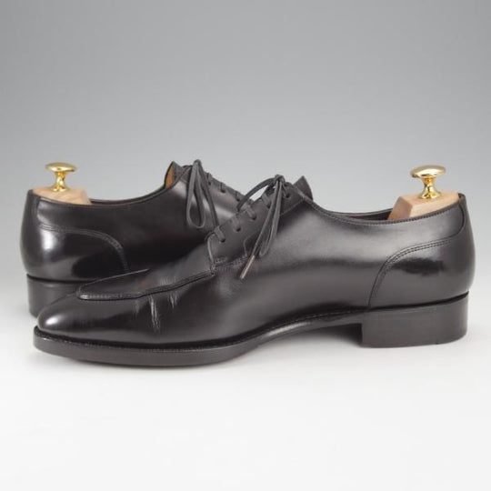 ★三陽山長 SIZE 7【定価￥74,800-★乗之介/R309ラスト】Uチップ/カーフ/黒/メンズ/JONOSUKE/Sanyo Yamacho★j446