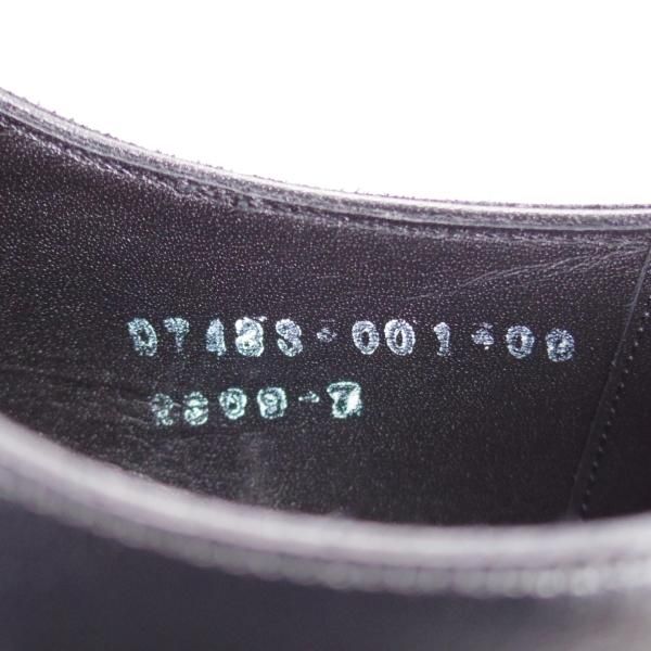 ★三陽山長 SIZE 7【定価￥74,800-★乗之介/R309ラスト】Uチップ/カーフ/黒/メンズ/JONOSUKE/Sanyo Yamacho★j446