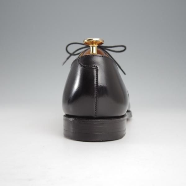 極美品★クロケット&ジョーンズ 7E【定価￥97,900-★HALLAM/348ラスト】ハラム/ストレートチップ/カーフ/黒/メンズ/Crockett&Jones★j447