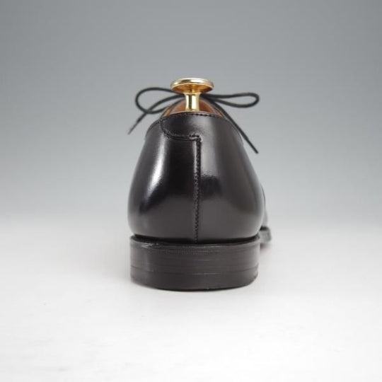 極美品★クロケット&ジョーンズ 7E【定価￥97,900-★HALLAM/348ラスト】ハラム/ストレートチップ/カーフ/黒/メンズ/Crockett&Jones★j447