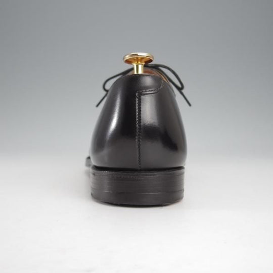 極美品★クロケット&ジョーンズ 7E【定価￥97,900-★HALLAM/348ラスト】ハラム/ストレートチップ/カーフ/黒/メンズ/Crockett&Jones★j447