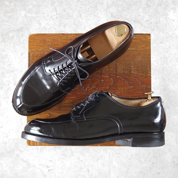 極美品★オールデン 7.5D【定価￥169,400-★コードバン仕様/モディファイドラスト】54331/Vチップ/黒/メンズ/ALDEN★j448