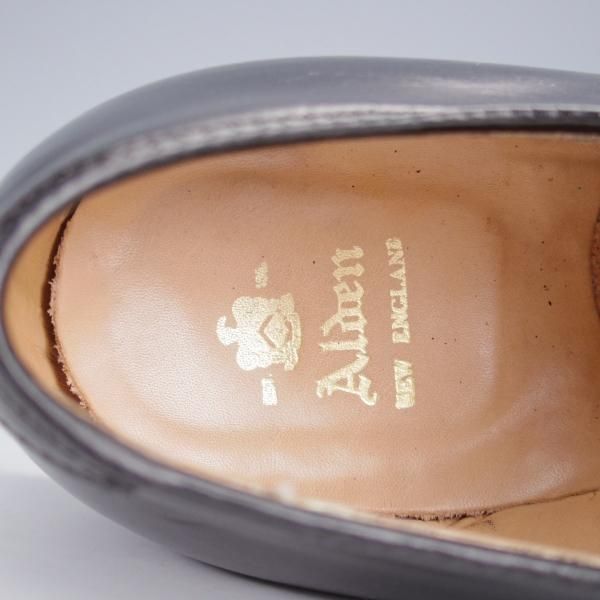 極美品★オールデン 7.5D【定価￥169,400-★コードバン仕様/モディファイドラスト】54331/Vチップ/黒/メンズ/ALDEN★j448