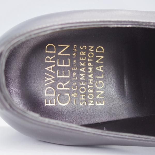 極美品★エドワードグリーン 7E【定価￥189,200-★チェルシー/CHELSEA/82ラスト】ストレートチップ/カーフ/黒/メンズ/EDWARD GREEN★j449