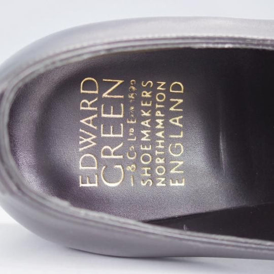 極美品★エドワードグリーン 7E【定価￥189,200-★チェルシー/CHELSEA/82ラスト】ストレートチップ/カーフ/黒/メンズ/EDWARD GREEN★j449