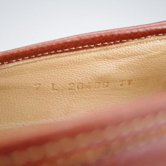 極美品★パラブーツ SIZE 7【貴重★フォック仕様(アザラシの毛皮)/ランス/REIMS】ビームス別注/コインローファー/茶/Paraboot★j451