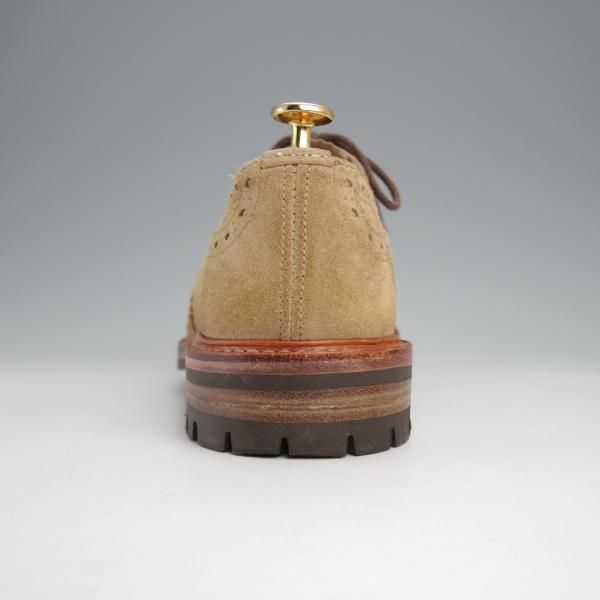 極上★トリッカーズ SIZE 7.5【貴重★ポールスミス別注/Paul Smith】コマンドソール/M7647/スエード/薄茶/メンズ/Tricker's★j452