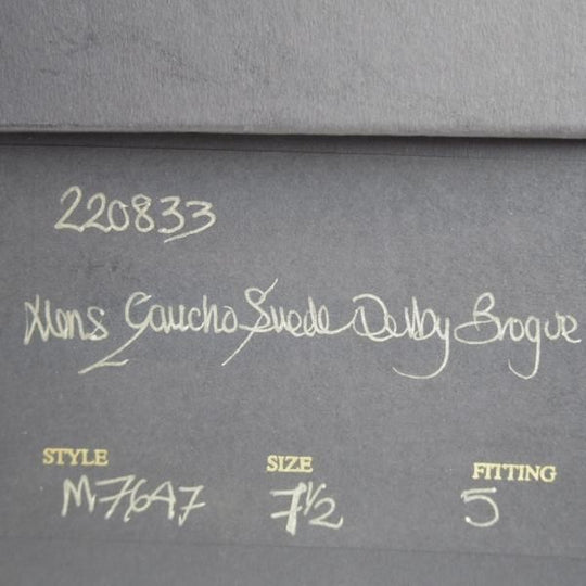 極上★トリッカーズ SIZE 7.5【貴重★ポールスミス別注/Paul Smith】コマンドソール/M7647/スエード/薄茶/メンズ/Tricker's★j452