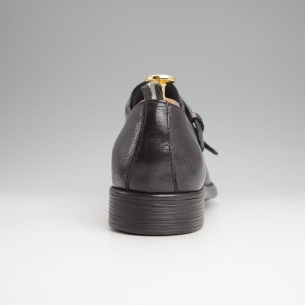 未使用★(伊製)オフィチーネ・クリエイティブ SIZE 41【定価￥69,300-★CHRONICLE/005/ダブルモンク】黒/OFFICINE CREATIVE★j455