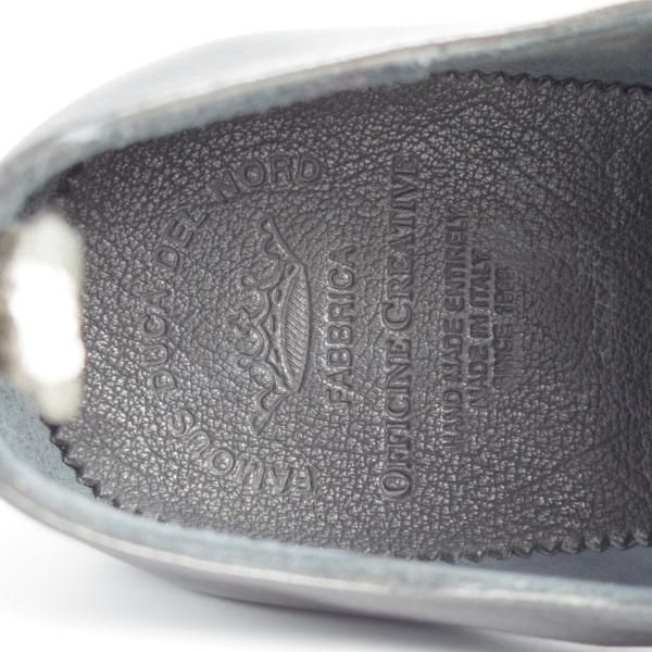 未使用★(伊製)オフィチーネ・クリエイティブ SIZE 41【定価￥69,300-★CHRONICLE/005/ダブルモンク】黒/OFFICINE CREATIVE★j455