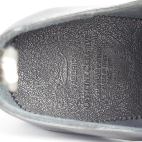 未使用★(伊製)オフィチーネ・クリエイティブ SIZE 41【定価￥69,300-★CHRONICLE/005/ダブルモンク】黒/OFFICINE CREATIVE★j455