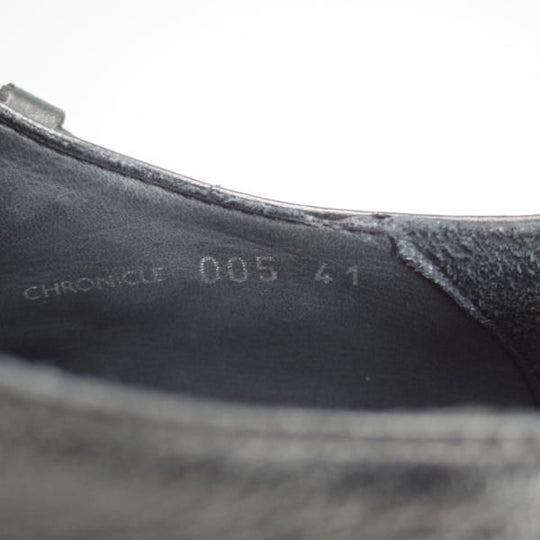 未使用★(伊製)オフィチーネ・クリエイティブ SIZE 41【定価￥69,300-★CHRONICLE/005/ダブルモンク】黒/OFFICINE CREATIVE★j455