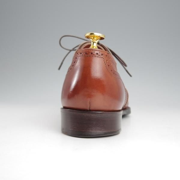 ★(英)アルフレッド・サージェント 6.5E【上級★エクスクルーシブライン/HUNT】109ラスト/フルブローグ/カーフ/茶/ALFRED SARGENT★j456