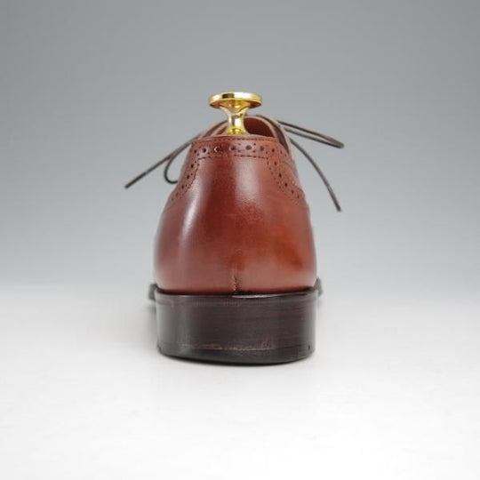 ★(英)アルフレッド・サージェント 6.5E【上級★エクスクルーシブライン/HUNT】109ラスト/フルブローグ/カーフ/茶/ALFRED SARGENT★j456