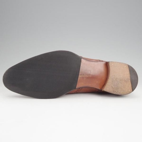 ★(英)アルフレッド・サージェント 6.5E【上級★エクスクルーシブライン/HUNT】109ラスト/フルブローグ/カーフ/茶/ALFRED SARGENT★j456