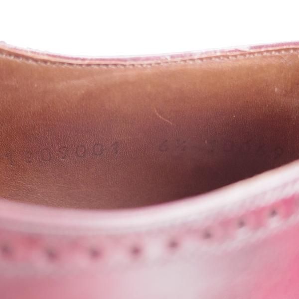 極上★(スペイン製)カルミナ SIZE 6.5【定価￥74,520-★ミュージアムカーフ仕様/10069/DEIAラスト】BURDEOS/赤茶/メンズ/CARMINA★j460