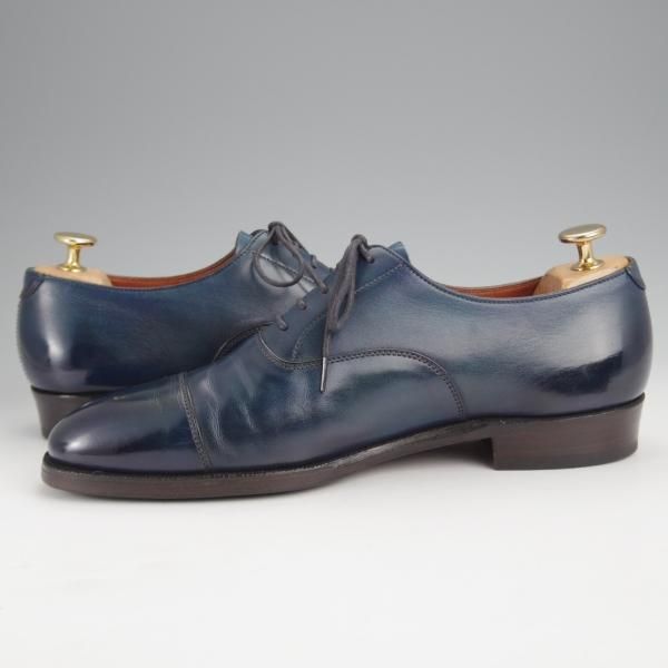 極上★クロケット&ジョーンズ 6E【定価￥115,500-★オードリー/AUDLEY】ハンドグレードライン/紺/メンズ/Crockett&Jones★j461