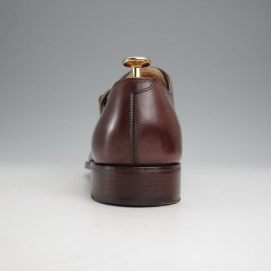 美品★(英)チーニー 6.5F【定価￥108,900-★インペリアルコレクション/HOLYROOD】208ラスト/ダブルモンク/カーフ/濃茶/CHEANEY★j464