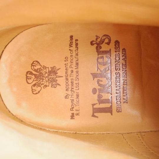 極上★トリッカーズ SIZE 6.5【定価￥132,000-★ダイナイトソール/STOW】ストウ/カントリーブーツ/Beechnut/茶/Tricker's★j465