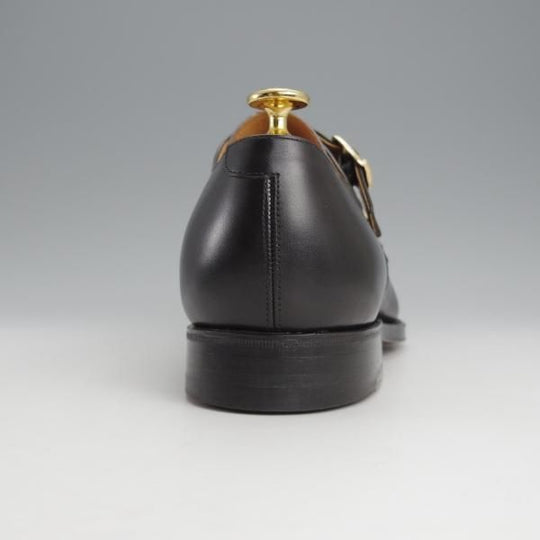 未使用★(英)ニュー&リングウッド SIZE 9【貴重★ダブルモンク/QA03】カーフ/黒/メンズ/リーガル/REGAL/New&Lingwood★j466