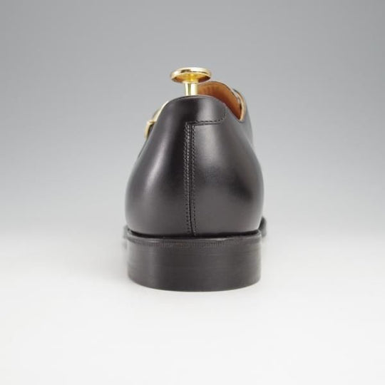 未使用★(英)ニュー&リングウッド SIZE 9【貴重★ダブルモンク/QA03】カーフ/黒/メンズ/リーガル/REGAL/New&Lingwood★j466