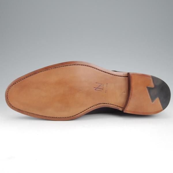 未使用★(英)ニュー&リングウッド SIZE 9【貴重★ダブルモンク/QA03】カーフ/黒/メンズ/リーガル/REGAL/New&Lingwood★j466