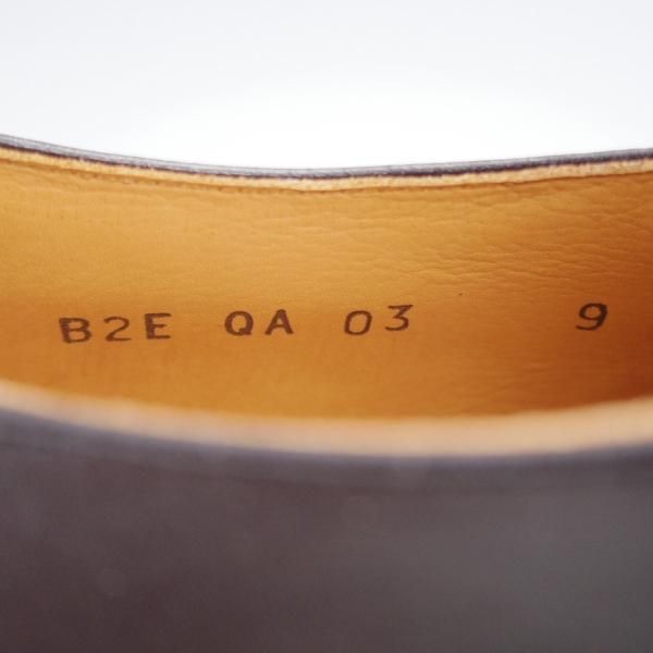 未使用★(英)ニュー&リングウッド SIZE 9【貴重★ダブルモンク/QA03】カーフ/黒/メンズ/リーガル/REGAL/New&Lingwood★j466