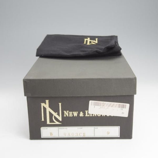 未使用★(英)ニュー&リングウッド SIZE 9【貴重★ダブルモンク/QA03】カーフ/黒/メンズ/リーガル/REGAL/New&Lingwood★j466