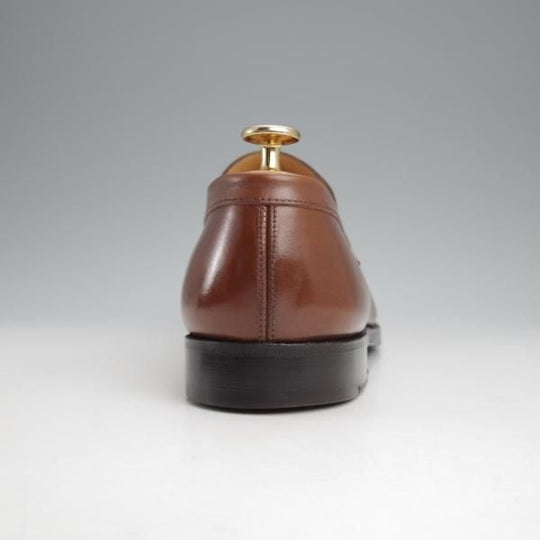 美品★J.M.ウエストン 6.5C【現行定価￥137,500-★180/コインローファー】41ラスト/ボックスカーフ/TAN/タン/茶/Weston/ウェストン★j468