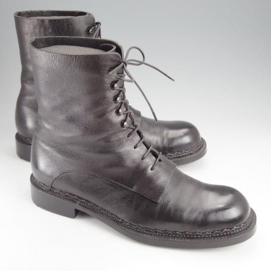 ★(伊)シルヴァノ・ラッタンジ SIZE 41【貴重★ノルベジェーゼ製法(フィンランテーゼ製法のようなステッチ)/ジルサンダー別注】黒★j471