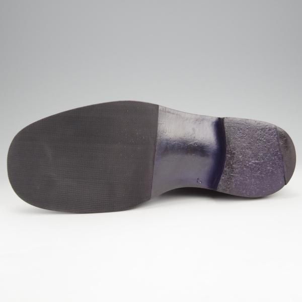 ★(伊)シルヴァノ・ラッタンジ SIZE 41【貴重★ノルベジェーゼ製法(フィンランテーゼ製法のようなステッチ)/ジルサンダー別注】黒★j471