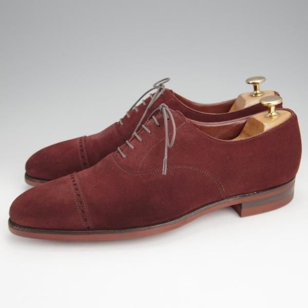 ★クロケット&ジョーンズ UK6.5程度【ハンドグレードライン★ダイナイトソール仕様/MELCOMBE】パンチドキャップトゥ/Crockett&Jones★j472