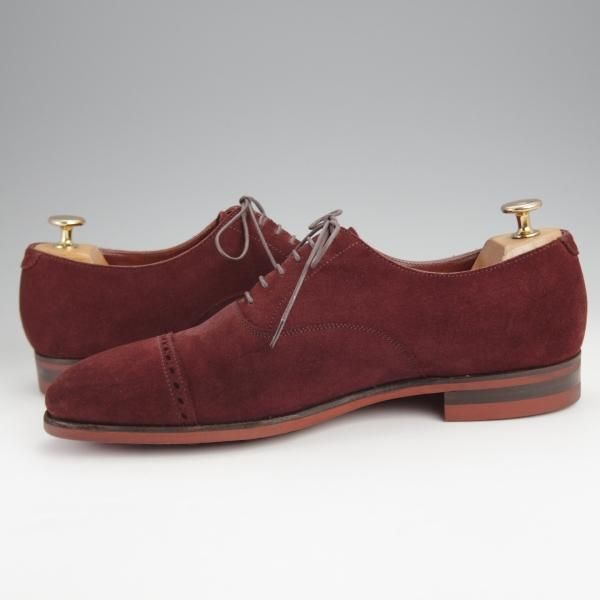 ★クロケット&ジョーンズ UK6.5程度【ハンドグレードライン★ダイナイトソール仕様/MELCOMBE】パンチドキャップトゥ/Crockett&Jones★j472