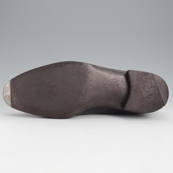 ★ジョンロブ ロンドン UK8程度【時価100万円程度★ビスポーク品/3つのロイヤルワラント時期】タッセルローファー/黒/JOHN LOBB★j473