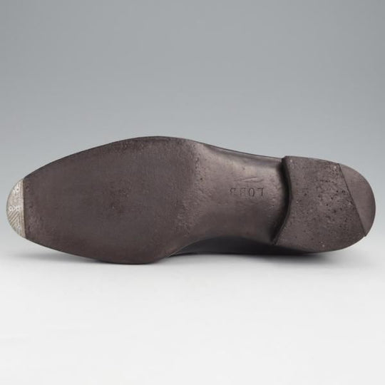 ★ジョンロブ ロンドン UK8程度【時価100万円程度★ビスポーク品/3つのロイヤルワラント時期】タッセルローファー/黒/JOHN LOBB★j473