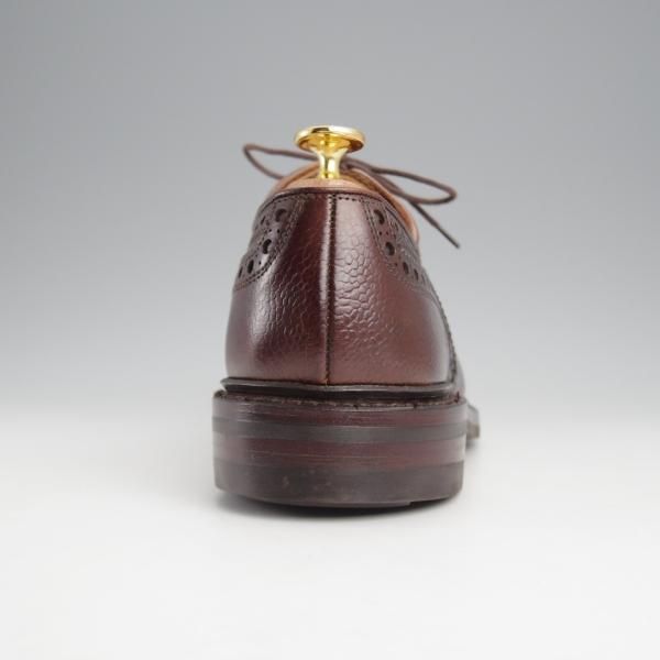 未使用★クロケット&ジョーンズ 6.5E【ダイナイトソール仕様★BANGOR/365ラスト】フルブローグ/濃茶/メンズ/Crockett&Jones★j475