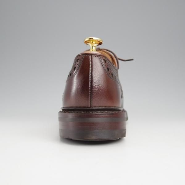 未使用★クロケット&ジョーンズ 6.5E【ダイナイトソール仕様★BANGOR/365ラスト】フルブローグ/濃茶/メンズ/Crockett&Jones★j475