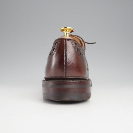 未使用★クロケット&ジョーンズ 6.5E【ダイナイトソール仕様★BANGOR/365ラスト】フルブローグ/濃茶/メンズ/Crockett&Jones★j475