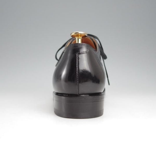 極美品★(伊)F.LLIジャコメッティ SIZE 39.5【定価￥97,900-★ハンドソーンウェルテッド製法/九分仕立て】FG126/黒/Giacometti★j476