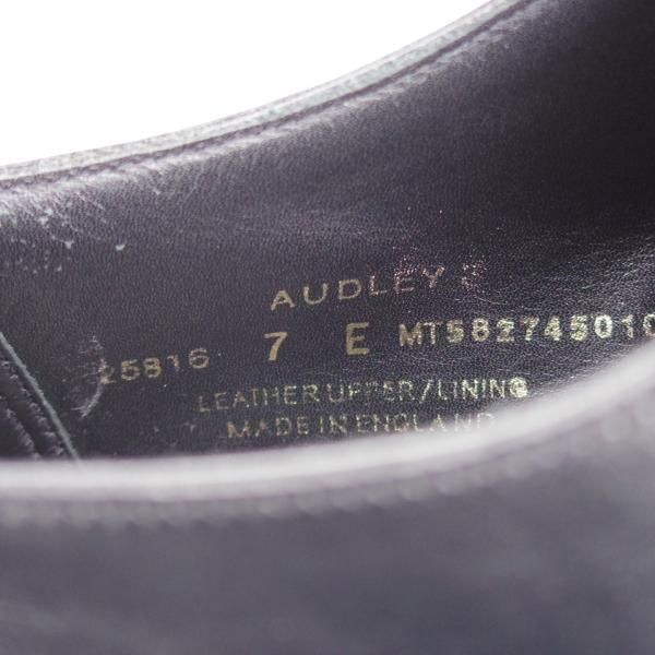 極美品★クロケット&ジョーンズ 7E【定価￥132,000-★AUDLEY 3/オードリー】ハンドグレードライン/367ラスト/黒/Crockett&Jones★j480