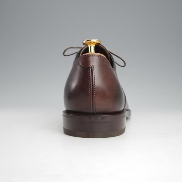 未使用★(伊)タニノクリスチー SIZE 8.5【最後期のストレートチップ★2009年FW展開/ZANTELLO】693/濃茶/TANINO CRISCI★j481