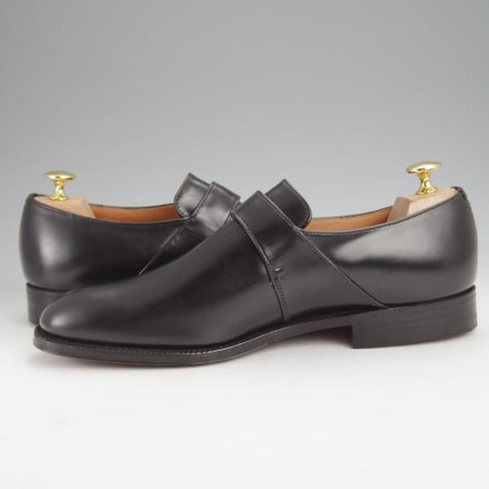 未使用★チャーチ 75F/UK7.5【現行定価￥181,500-★旧チャーチ/ブックバインダーカーフ】73ラスト/Westbury/3都市ロゴ/黒/Church's★j482