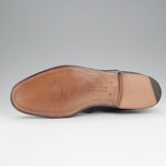 未使用★チャーチ 75F/UK7.5【現行定価￥181,500-★旧チャーチ/ブックバインダーカーフ】73ラスト/Westbury/3都市ロゴ/黒/Church's★j482