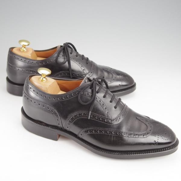 極上★チャーチ 60E/UK6【旧チャーチ★Henley/3都市ロゴ/149ラスト】フルブローグ/カーフ/黒/メンズ/Church's★j484