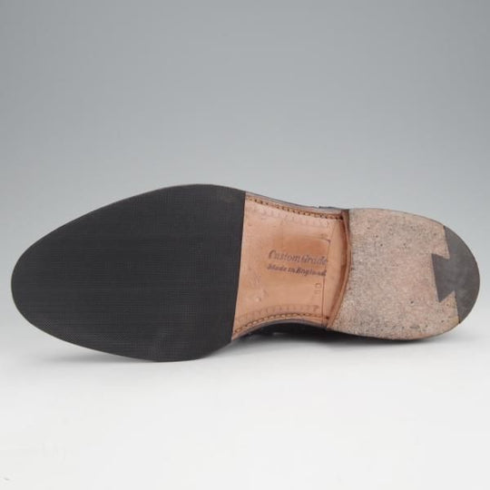 極上★チャーチ 60E/UK6【旧チャーチ★Henley/3都市ロゴ/149ラスト】フルブローグ/カーフ/黒/メンズ/Church's★j484