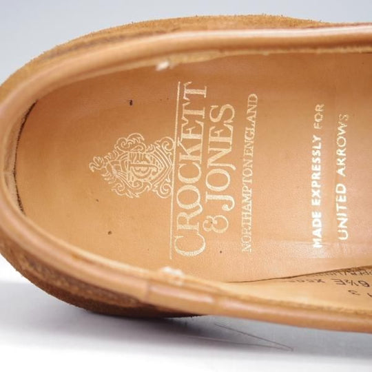 極上★クロケット&ジョーンズ 6.5E【定価￥92,400-★CAVENDISH 3/キャベンディッシュ3】タッセルローファー/茶/Crockett&Jones★j485