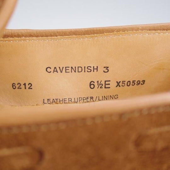 極上★クロケット&ジョーンズ 6.5E【定価￥92,400-★CAVENDISH 3/キャベンディッシュ3】タッセルローファー/茶/Crockett&Jones★j485
