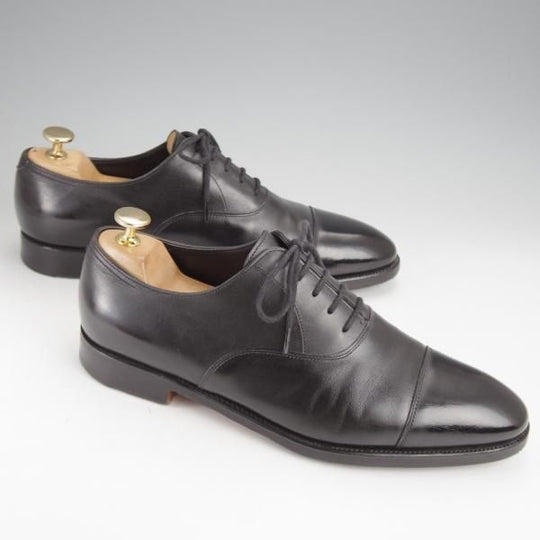 極上★ジョンロブ 6.5E【定価￥203,500-★CITY 2/シティ/7000ラスト】ストレートチップ/カーフ/黒/メンズ/JOHN LOBB★j492