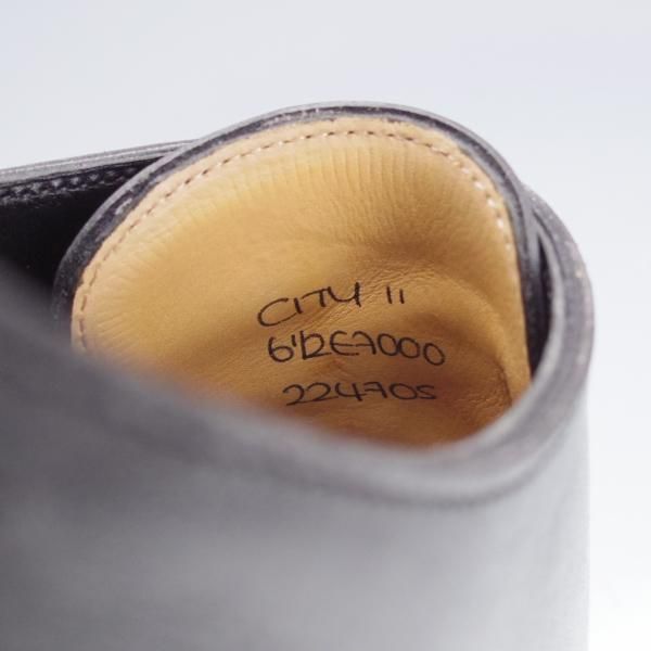 極上★ジョンロブ 6.5E【定価￥203,500-★CITY 2/シティ/7000ラスト】ストレートチップ/カーフ/黒/メンズ/JOHN LOBB★j492