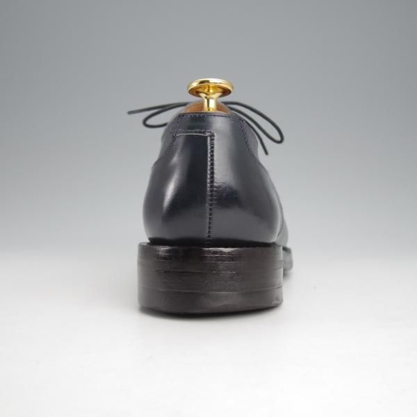 ★クロケット&ジョーンズ UK5程度【定価￥92,400-★ダイナイトソール仕様/MORETON】モールトン/Uチップ/カーフ/紺/Crockett&Jones★j493